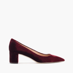 JCrew Velvet Pumps